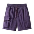 thumbnail image 3 of Summer Casual Work Pants Two Piece Pants Men's And Women's Outerwear Sports Straight Leg Shorts Beach Pants Pregnancy Shorts for Women Silk Short Pajama Set for Women Shorts Swimsuits for Women Women, 3 of 4