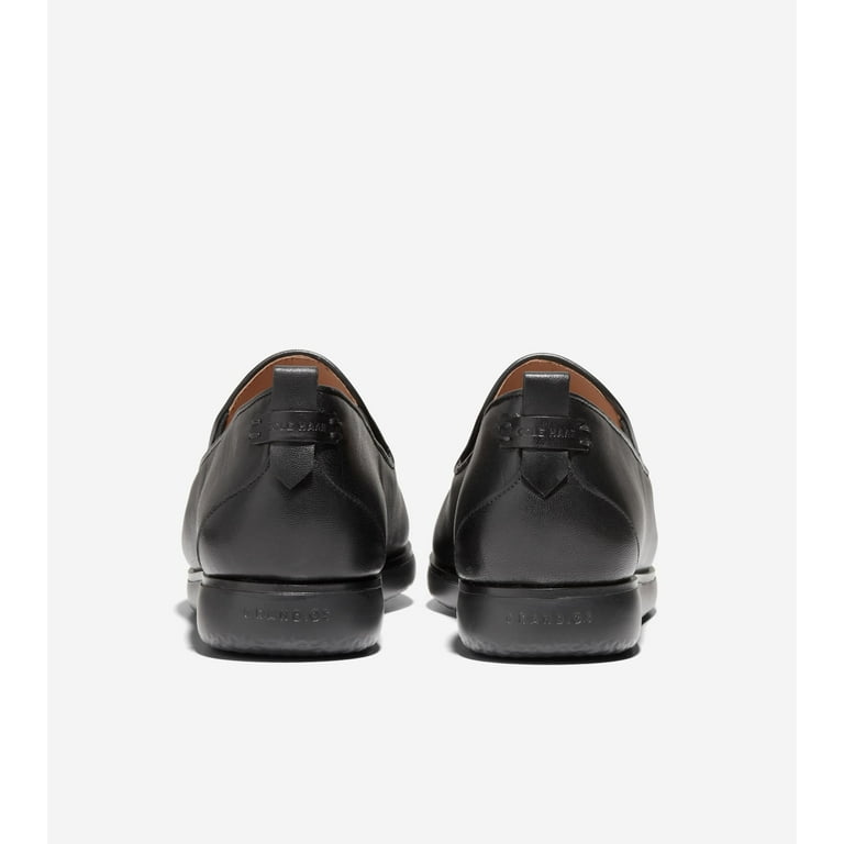 Cole Haan Grand Ambition Slip On Loafers Black/Black Pointed Cole Haan Grand Ambition Slip On Loafers Black/Black Pointed