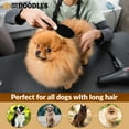 thumbnail image 5 of We Love Doodles Pin Brush For Dogs, Pet Grooming Detangler Pin Dog Brush, Dog Brush For Shedding & Loose Fur, Gold Pins Long Haired Pets, 5 of 7