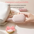 thumbnail image 3 of Retractable Cushion Massage Comb, Anti Static Self Cleaning Hair Brush for Women Men All Types, Pull Ring Air Cushion Massage Retractable Hair Brush for Detangling Thick Curly Hair, 3 of 8