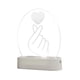 thumbnail image 4 of Día de San Valentín Luz de noche Vacaciones LED Corazón Lámpara de neón Letrero Decoración de la habitación Estilo A Yuyangstore Luz de señal de neón, 4 of 8