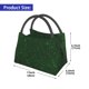 thumbnail image 2 of Fotbe Emerald Green Sparkling Bolsa Térmica Portátil con Estampado, Bolsa de Entrega de Alimentos Aislada, Bolsa Reutilizable de Gran Capacidad para Comidas y Supermercado, 2 of 6