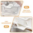 thumbnail image 3 of HONITANO Dish Racks White PP Household Dish Rack with Compact Design 1Set, 3 of 7
