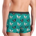 thumbnail image 3 of Goofa Funny Chicken Printed Men's Boxer Briefs Underwear, Moisture-Wicking Underwear, Trunk,Soft and Breathable Cotton Underwear-, 3 of 9