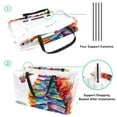thumbnail image 4 of Hippocampus Decorative Box Laundry Bag Shopping Bags Reusable Foldable Large Capacity Oxford Cloth Tote Bag, 4 of 7