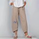 thumbnail image 2 of Pantalones largos con bolsillo para mujer, informales, sueltos, con pierna ancha Pompotops ulkah939410, 2 of 4