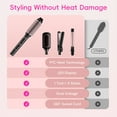 thumbnail image 2 of Nicebay Curling Iron Set-Instant Heat Hair Curling Wand Set with Curling Brush,, 2 of 5
