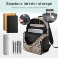 thumbnail image 5 of Jeiento Camo Bow Kids Backpack for Girls 8-12 Kids Schoolbag with Lunch Box Pencil Case Lightweight School Bookbag for Middle School 4pcs 17 Inch Boys Backpack Travel Bag, 5 of 7