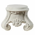 thumbnail image 2 of Design Toscano KY0631 Socle Sculptural Rococo, Fini Pierre Synthétique, 2 of 4