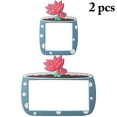 thumbnail image 2 of Coofit Light Switch Sticker Cartoon: 2PCS 3D Succulent Wall Switch Sticker Wall Decor, 2 of 10