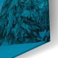 thumbnail image 3 of Epic Art 'Northern Lights In Winter Forest 2' by Epic Portfolio, Acrylic Glass Wall Art, 24"x16", 3 of 8