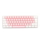thumbnail image 1 of Teclado para juegos con cable 60%, teclado mecánico compacto con retroiluminaciónico rgb de 61 teclas con diseño ergonómico, teclado portátil para juegos en viudes de negocios, 1 of 7
