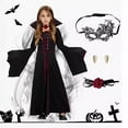 thumbnail image 5 of YunPes Witch for Girls Halloween Kids Witch Halloween Kids Sleeveless Dress for Girls, 5 of 8