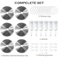 thumbnail image 2 of 32 PC Fermenting Airlock Lids Kit Set - Fermentation Lids for Large Wide Mouth Mason Jars, 2 of 7