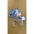 thumbnail image 2 of Frozen Marshmallow & Elsa Blue Gown PVC Keychain Dangler Ornament Figure, 2 of 4