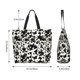 thumbnail image 5 of Disketp Cow Skin 1 Bolsa Tote Estampada para Mujer, Bolso de Hombro y de Mano para Compras y Viajes, 5 of 8