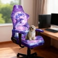 thumbnail image 4 of Pzuqiu Dolphin Gaming Chair Cover Set 4 Pieces Gaming Chair Protective Cover Easy to Install Universal Accessories for Gaming Chair Easy to Clean Chair Protector, 4 of 7