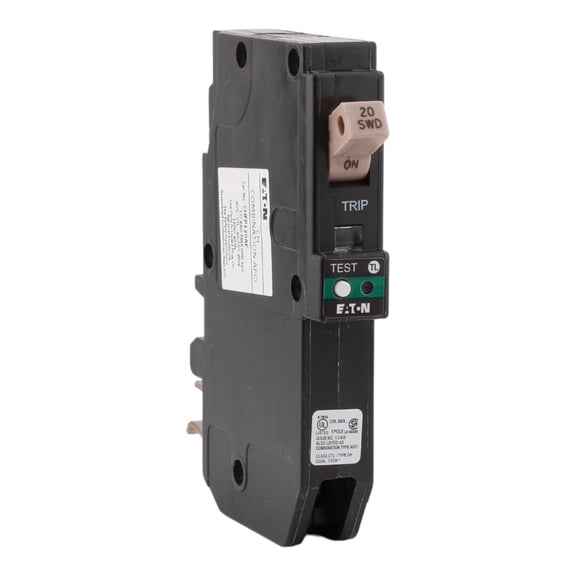 CHFP120AF 20 Single Pole AFCI Arc Fault Circuit Breaker, Plug-On Neutral, 120/240V, 10kAIC, UL Listed (1)