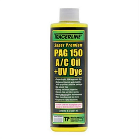 Tracerline HBF-TD150P8 150 AC Pag Oil With Dye - 8 oz.