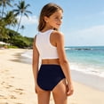 thumbnail image 4 of Shachafan Girls Bathing For Girls Split Bikini Swimwear With Swim Shorts For Girls Sun Piece Alternative Kid Swimsuits, 4 of 6