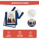 thumbnail image 5 of Camino de mesa navideño con diseño de búfalo a cuadros, acuarela, ideal para fiestas de invierno, cocina, comedor, decoración de interiores y exteriores., 5 of 6
