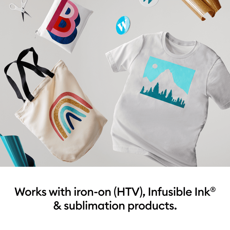 最終Cricut EasyPress 3 ライトブルー　クリカット　Tシャツ作り Cricut, EasyPress 3, 12 in x 10 in, Bluetooth-enabled heat press