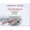 thumbnail image 4 of PaperDirect New Fallen Snow and Bridge Postcards, Standard Size, 100 Count, 4 of 4