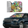 thumbnail image 4 of Windshield Sunshades Animal Crossing Car Windshield Sun Shade Automotive Interior Sun Protection Uv Protection Sun Visors Shade Blocker Accessories M, 4 of 8