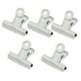 thumbnail image 1 of Unique Bargains 5 Pcs Stainless Steel Office File Document Paper Binder Clips, 1 of 1