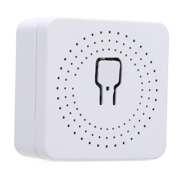 Interruptor de Luz Inteligente Wifi, Control de Aplicaciones Smart Light Switch Estadínsticas de Electricidad Conexión Versátil Conexión AC100 A 240V Para El Hogar