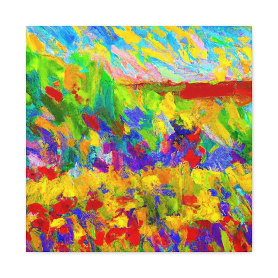 Lightening of Colorful Dreams - Canvas
