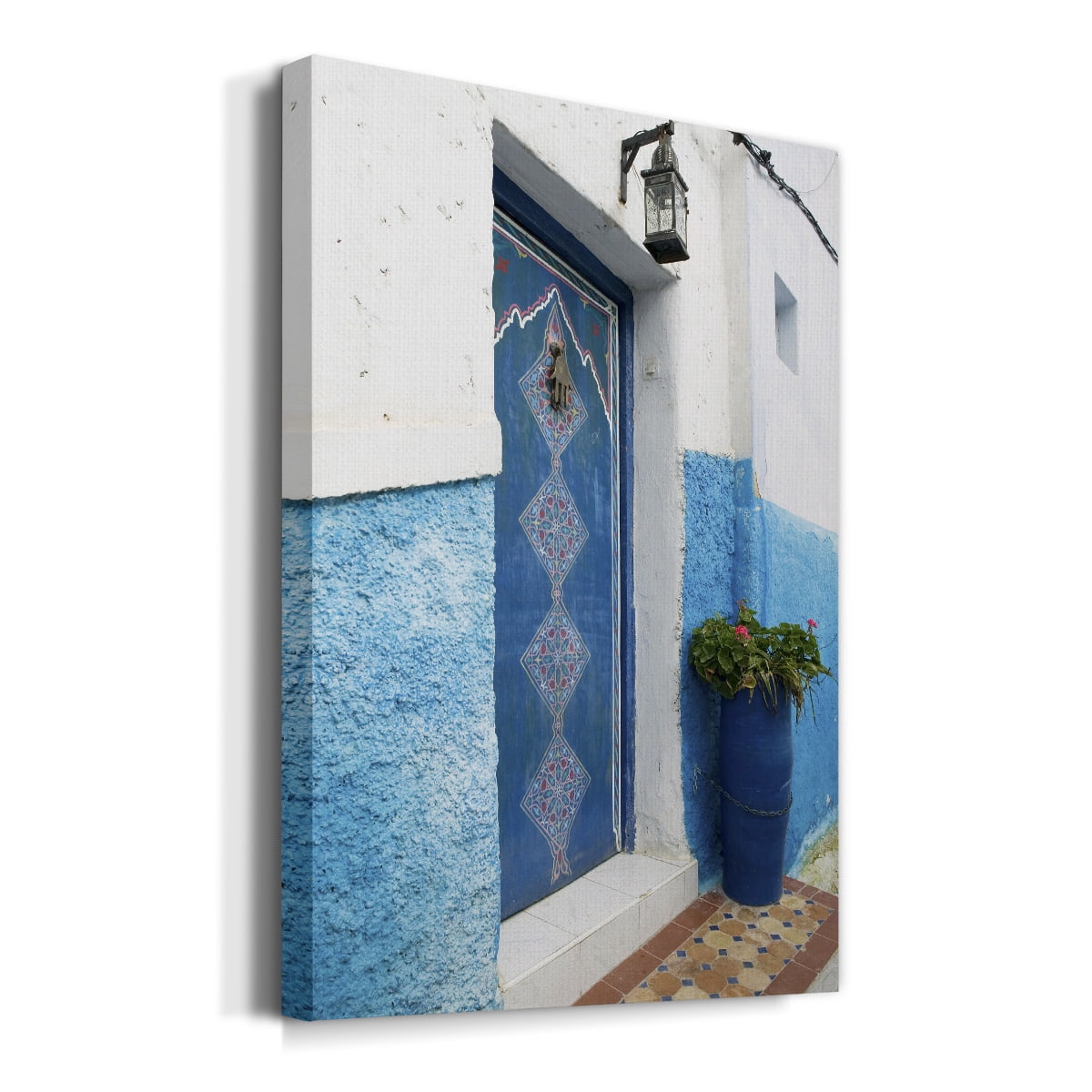 Morocco Door Premium Gallery Wrapped Canvas - Ready to Hang