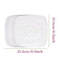 thumbnail image 2 of thinsony 100 Pieces Air Fryer Liner Square Non-Stick Dining Bakery Kitchen Baking Cooking Mat Cookware Kitchenware Accessories 8.5 inch, 2 of 8