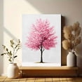 thumbnail image 6 of UXIEQU Pink Cherry Blossom Tree Canvas Wall Art Print 15.75x11.81 Inches, 6 of 8