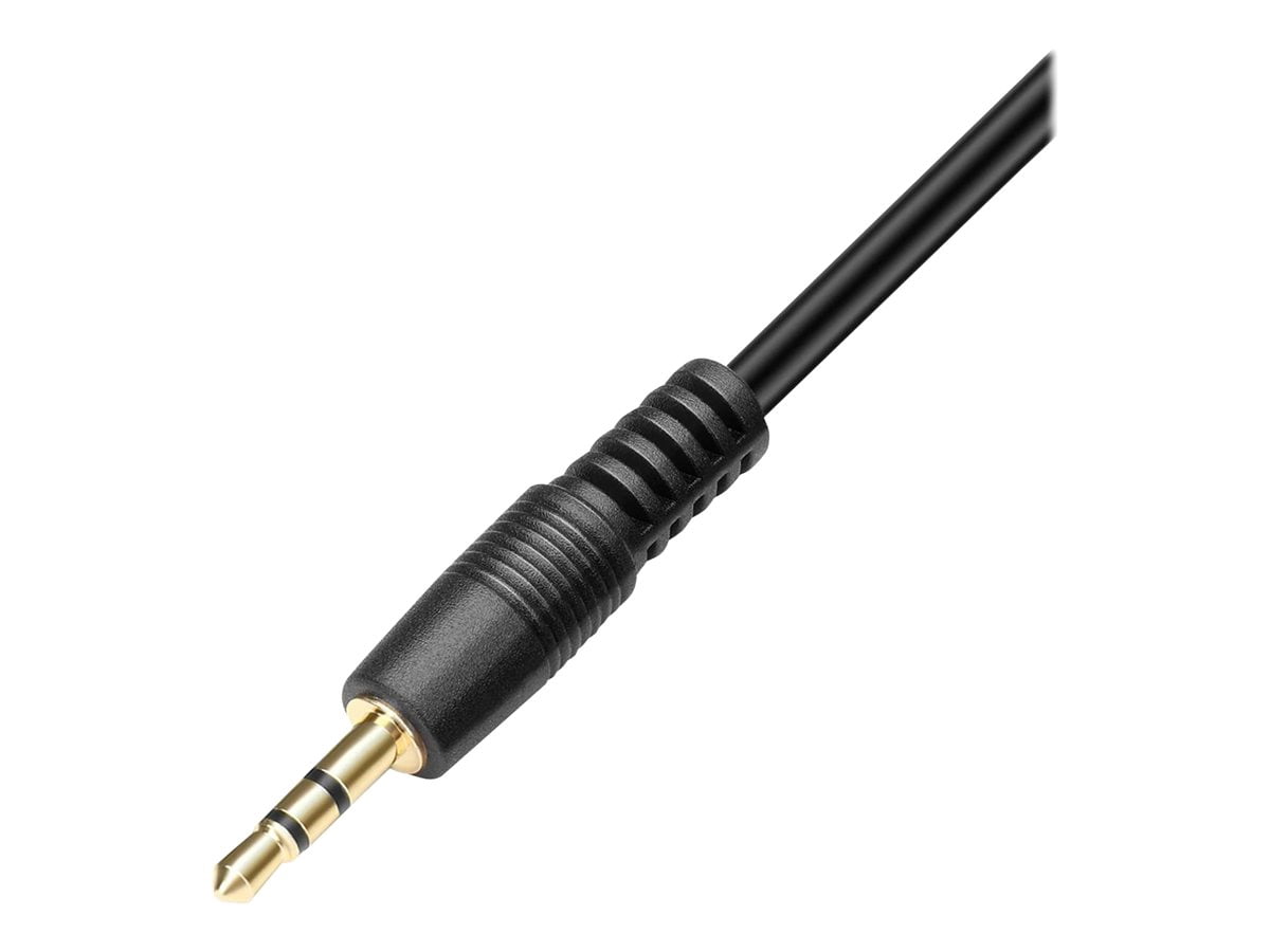 4XEM 3FT HDMI to VGA Adapter Cable With 3.5mm Audio Cable, Black