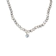 thumbnail image 1 of Jinsinto Sparkling Diamond Pearl Necklace, 1 of 5