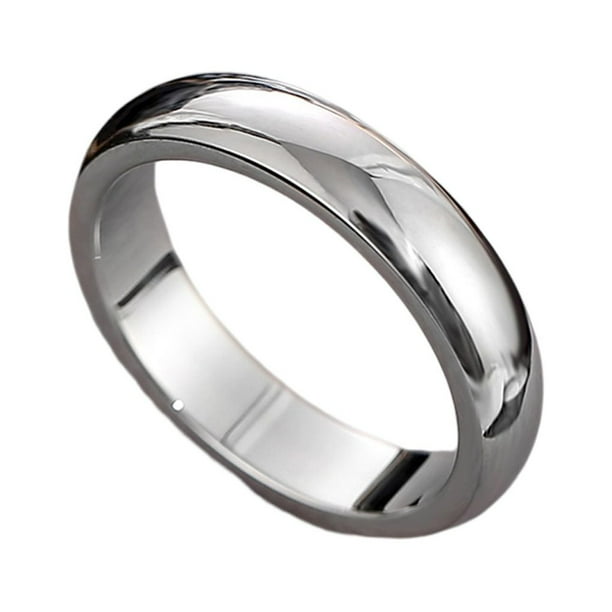 Anillo Minnieouse Aleación Anillos modernos Diseño simple Mano Decoración Joyería Regalo de Ropa Plata talla 8