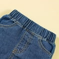 thumbnail image 6 of Uccdo 6M-4T Toddler Baby Boys Clothes Set Casual Short Sleeve T-shirt Top Ripped Denim Pants 2 Pieces Outfits, 6 of 7