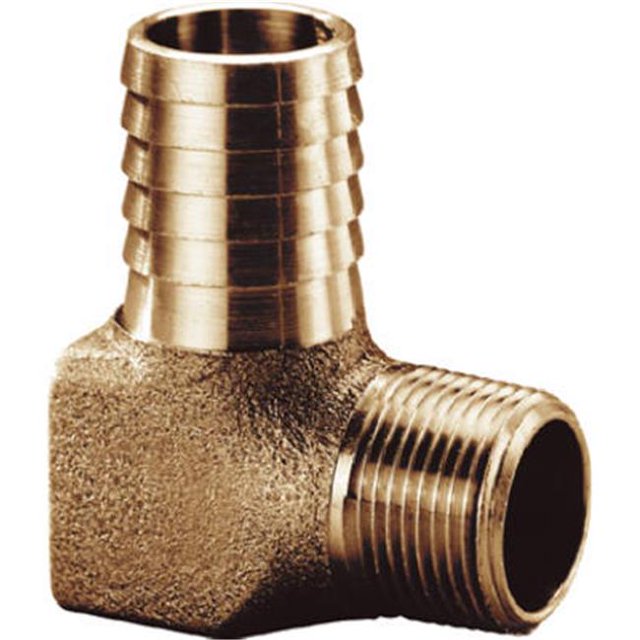 HE7501NL 0.75 x 1 in. Brass, Hydrant Elbow