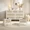 Cream White Oak, variant on SICOTAS 3-Piece Bedroom Furniture Set, Rattan 7-Drawer Dresser & 2 Nightstands with 1 Drawer, Boho Farmhouse Style, Cherry Oak