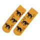 thumbnail image 2 of Calcetines de Halloween para mujer Tsseiatte que brillan en la oscuridad, con diseño de calabazas, suaves, cálidos y acogedores, de forro polar coral., 2 of 8