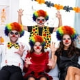 thumbnail image 5 of Tigerdoe Clown Costume - 4 Pc Clown Accessories For Teens and Adults Clown Wig, Nose, Bow, Tie and Vest, 5 of 6