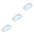 thumbnail image 2 of sweethay Ratón inalámbrico RGB compatible con Bluetooth, ratón de ordenador para juegos, ratón silencioso recargable, ratón ergonómico con Type1 NO1, 2 of 6