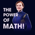 thumbnail image 2 of Men's Star Trek: Discovery Sylvia Tilly The Power of Math  Graphic Tee Navy Blue 3X Large, 2 of 5