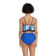 thumbnail image 6 of LIORA Women Two Piece High Waisted Bikini Ruffle Swimsuit with Bottom, 6 of 7