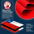thumbnail image 6 of Anley Rip-Proof Double Sided 3-Ply Chile Flag 3x5 Foot - Chilean Flags, 6 of 7
