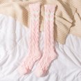 thumbnail image 1 of Calcetines de otoño e invierno para mujer, calcetines de lana coral a rayas para adultos, calcetines cálidos para el hogar, calcetines de suelo de estilo japonés, 1 of 6