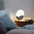 thumbnail image 4 of Lámpara De Noche Elegante Lámpara De Control Pat En Forma De Luna Lámpara De Noche De 350 Mah Con Color De Luz Ajustable Y Brillo Para Dormir En Casa Por La Noche Speravity HA013339-00, 4 of 6