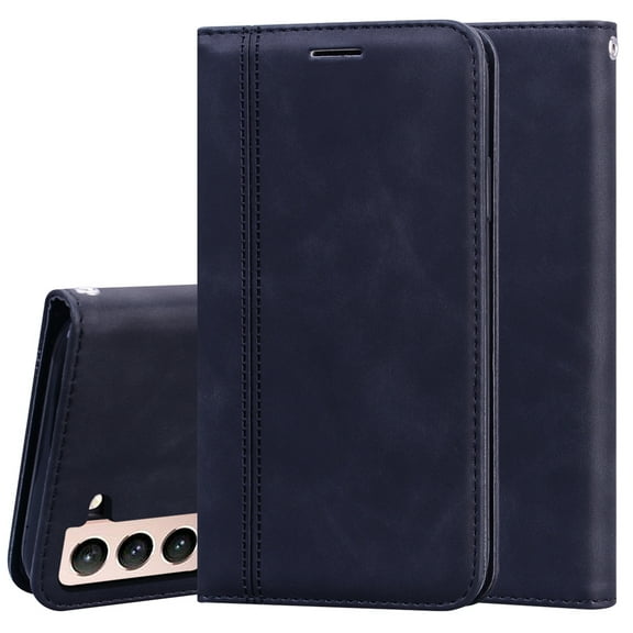 For Samsung Galaxy S21  5G Frosted Business Magnetic Horizontal Flip PU Leather Case with Holder &