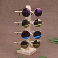 thumbnail image 4 of Wooden Four-Layer Sunglasses Display Eyeglasses Organizer Glasses Holder Stand Rack, 4 of 4